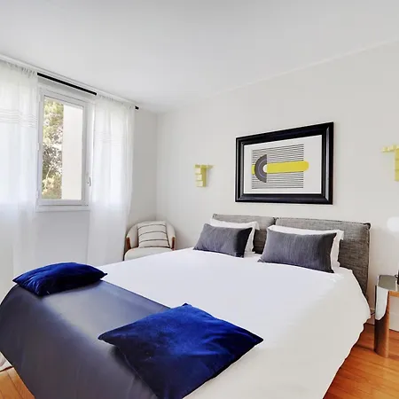 Lumineux 3p Spacieux & Chaleureux - Hopital Americain نويي سور سين